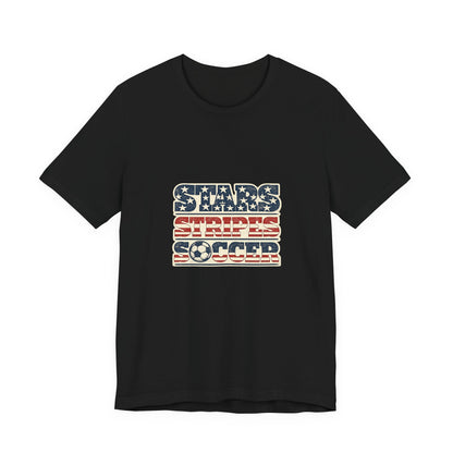 Stars Stripes Soccer Tee | Vintage Wordmark