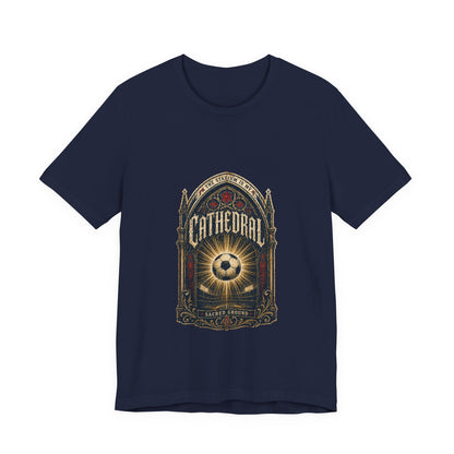 Stadium Cathedral Tee | Soccer Devotion