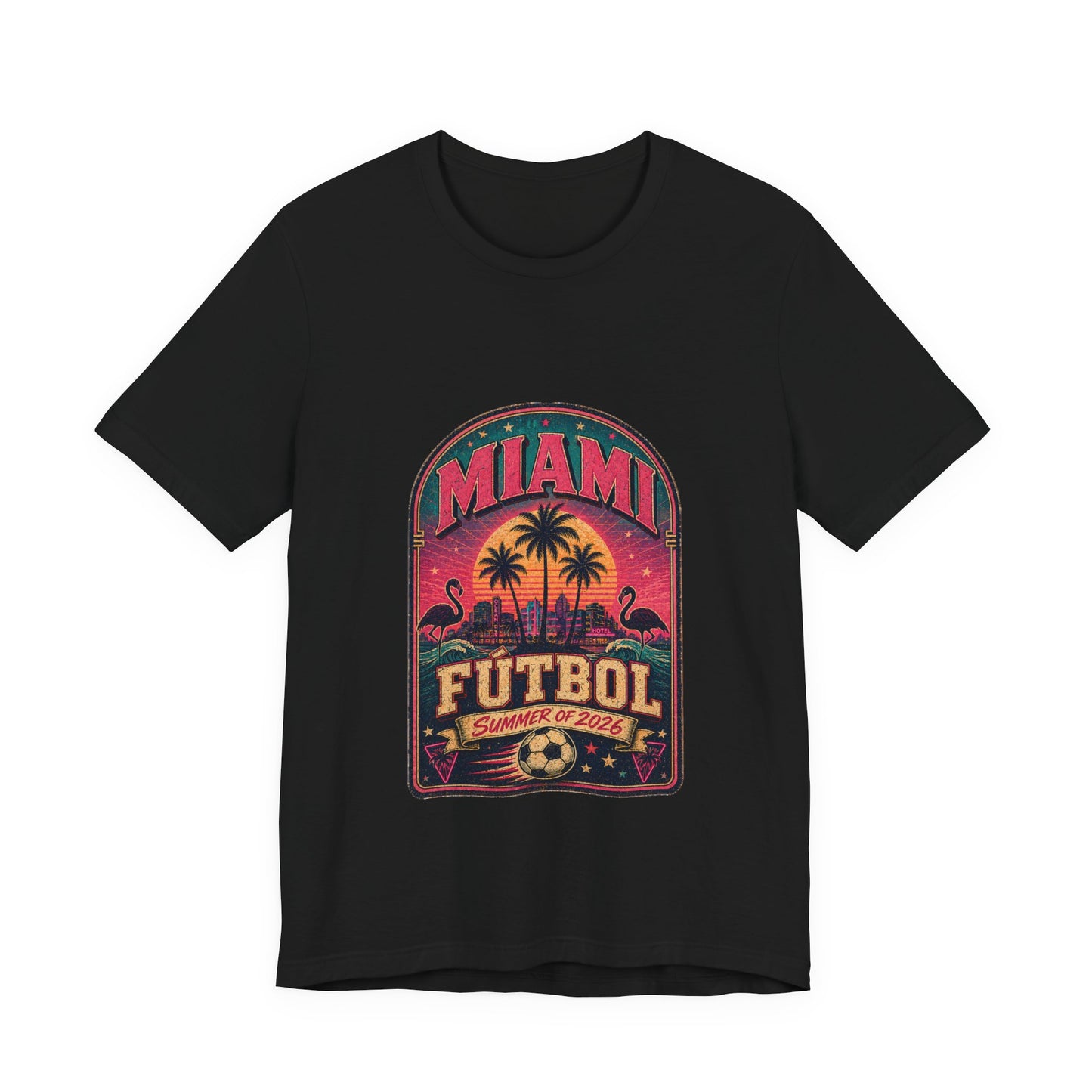 Miami Fútbol Heat Tee | Miami Soccer 2026