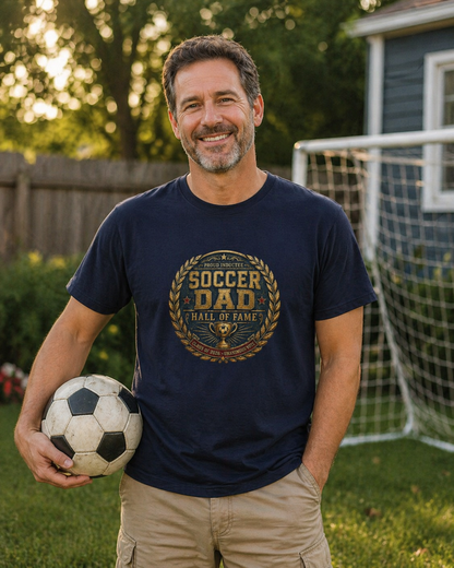 Soccer Dad Hall of Fame Tee | Father's Day Gift