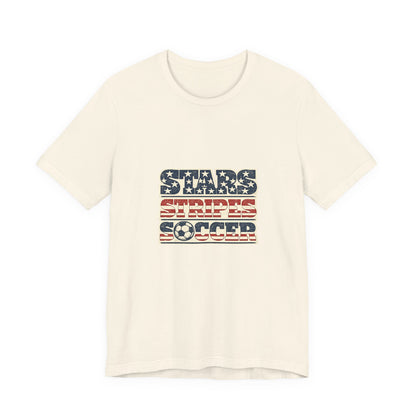 Stars Stripes Soccer Tee | Vintage Wordmark