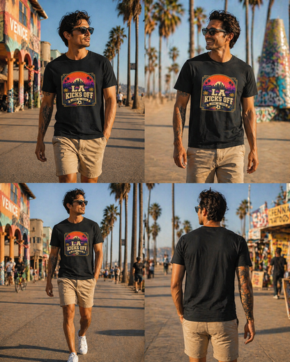 LA Kicks Off Tee | Los Angeles Soccer 2026