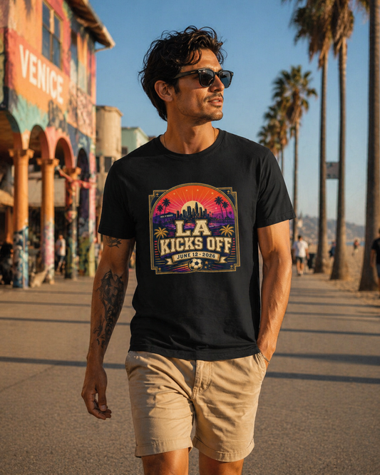 LA Kicks Off Tee | Los Angeles Soccer 2026