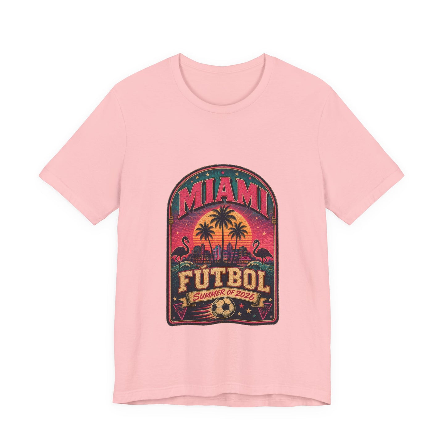 Miami Fútbol Heat Tee | Miami Soccer 2026