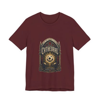 Stadium Cathedral Tee | Soccer Devotion